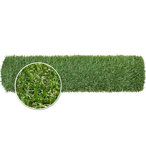 Image of WALPLUS 4m x 1m Artificial Grass - UV Protection Fake Grass with UV Resistant Fibres, 20mm Pile Height, Ideal Astro Turf for Gardens - One Roll
