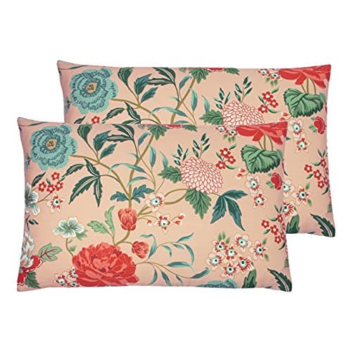 Image of furn. Azalea Polyester Filled Cushions (Twin Pack), Polyester, Pink