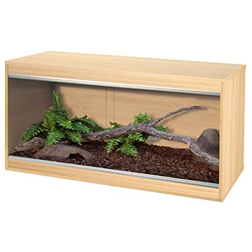 Image of Other Vivexotic Repti Home Vivarium Medium Oak 862x375x421mm, clear