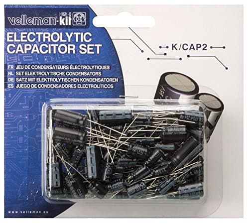 Image of ELECTROLYTIC Capacitor KIT, 120PC | Capacitor ASSORTMENTS/Kits, 1 X Qty - K/CAP2