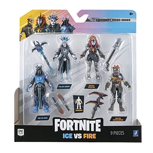 Image of Fortnite MICRO SQUAD - Four 2.5-inch Articulated Figures with Harvesting Tools