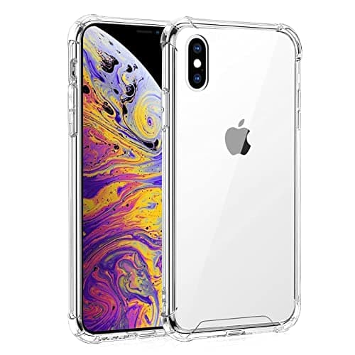 Image of Whioltl Case For iPhone XS Max, [Anti-Yellow] [Camera Care Protection] Shockproof Smartphone Cover, Rreinforced Corner Phone case for iPhone XS Max Funda Coque Hülle - Crystal Clear