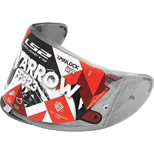 Image of LS2 800012518 FF323 Visor Iridium Silver