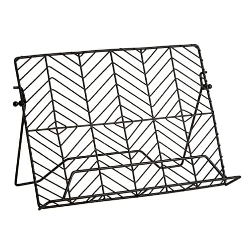 Image of Premier Housewares 507262 Cook Book Stand, Iron, Black