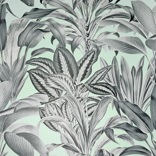 Image of Arthouse Greenhouse Plants Mint - Foliage and Leaf Design Wallpaper - for Living Spaces & Feature Walls - Kitchen Bedroom Hallway Dining Room Office Study Downstair Toilet 10.05m x 0.53m Roll 909500