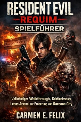 Image of RESIDENT EVIL REQUIM SPIELFÜHRER: Vollständiger Walkthrough, Geheimnisse und Leons Arsenal zur Eroberung von Raccoon City