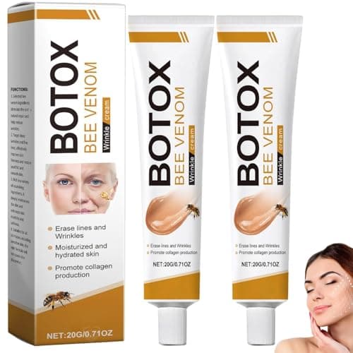Image of 2Pcs Bee Venom Cream, Bee Venom Wrinkle Removal & Firming, Moisturizing, Lifting & Recovery for All Skin Type, Anti-Aging Bee Venom Cream,Face Cream Moisturiser
