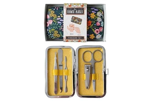 Image of CGB Giftware | The Flower Market Manicure Set | Handbag Accessory | Beauty | Nail Care | Manicure | GB08076