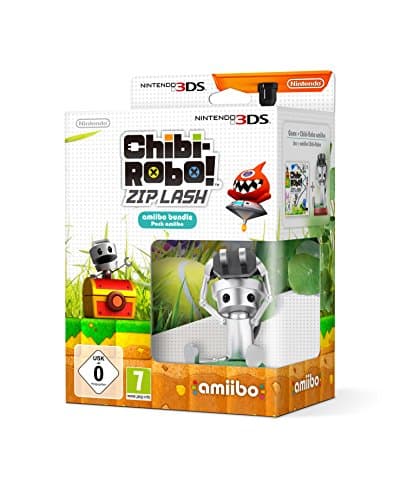 Image of Nintendo Amiibo Chibi-Robo Pack + Chibi Robo! Zip Lash - video games (Nintendo 3DS, Physical media, Platform, Nintendo, 06/11/2015, PG (Parental Guidance))