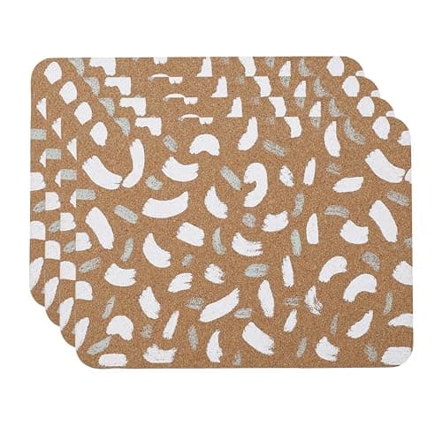 Image of Creative Tops 4-Piece Cork Placemat Set