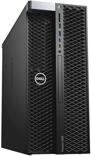 Image of Dell Precision T5820, 64GB ECC RAM, 2TB NVMe SSD, 12TB HDD Workstation - Intel Xeon W-2145 (8 Cores, 4.5GHz), Nvidia Quadro RTX A2000, RAID Support, 950W (Renewed)