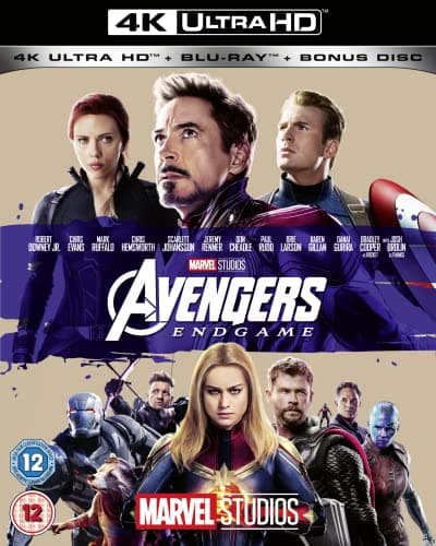 Image of Avengers: Endgame 4k Ultra-HD Includes Bonus Disk [Blu-ray] [2019] [Region Free]