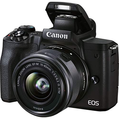 Image of Canon EOS M50 Mark II + EF-M 15-45mm is STM Kit Black