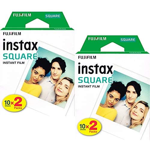Image of Fujifilm Instax SQUARE Film Bundle Pack (40 Shots) + FREE Wall Album