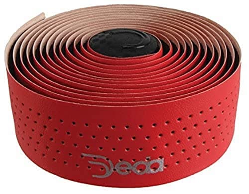 Image of Deda Elementi Men's Cork Handlebar Tape, Red, One Size