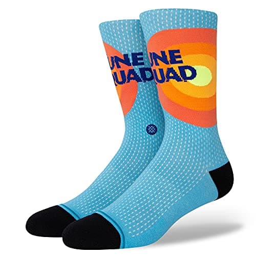 Image of Stance Unisex Space Jam 'Tune Squad' Crew Socks, Blue (Medium)