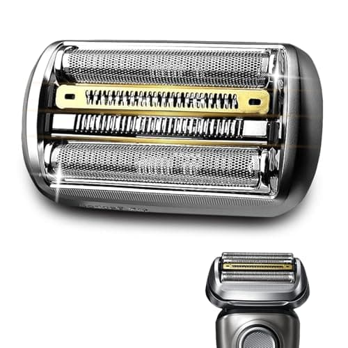 Image of 94M Replacement Shaver Heads Compatible with Braun Series 9/9 Pro,Compatible with Braun Electric Replacement Shavers Head S9 9290cc, 9291cc, 9370cc, 9376cc, 9293s, 9260s, 9295cc, 9385cc Etc, Silver