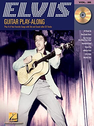 Image of GUITAR PLAY-ALONG VOLUME 26 ELVIS PRESLEY TAB BOOK/CD