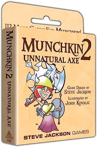 Image of Steve Jackson Games - Munchkin: Expansion 2 Unnatural Axe - Board Game