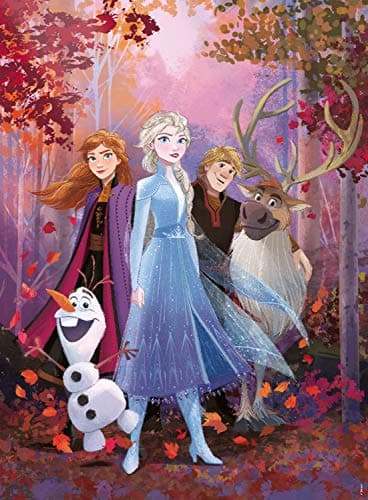 Image of Ravensburger Disney Frozen 2, 150 piece Jigsaw Puzzle with Extra Large Pieces for Kids age 7 years and up