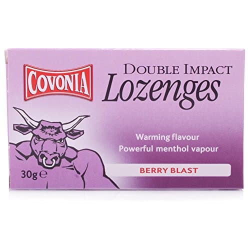 Image of Covonia 30g Double Impact Lozenges Berry Blast