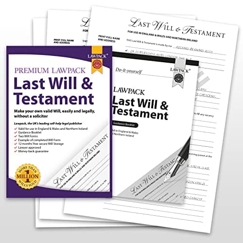 Image of Lawpack Premium Last Will & Testament DIY Kit - 2026 Edition