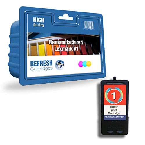 Image of Refresh Cartridges Remanufactured Ink Cartridge Replacement for Lexmark 018CX781E / No1 (Tri-Colour)