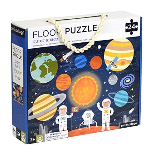 Image of Petit Collage Floor Puzzle | Outer Space | 24 pieces