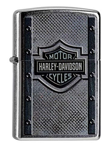 Image of Zippo 60000876 windproof lighter, Harley Davidson_parent, Brass, standard, Standard, Stainlesssteel
