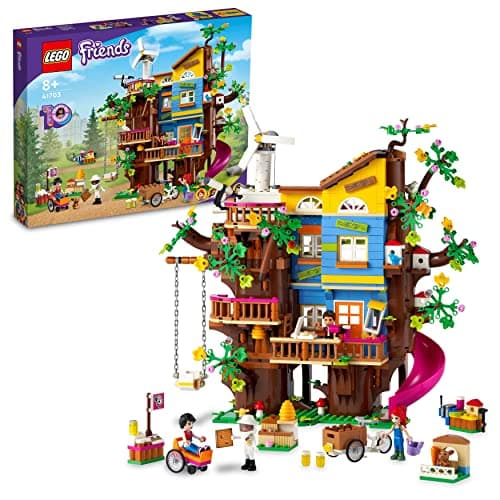 Image of LEGO Friends Friendship Tree House 41703 Building Kit; Fun Birthday Gift Idea for Kids Aged 8+ Who Care About the Environment and Enjoy Creative Adventure Toys (1,114 Pieces)