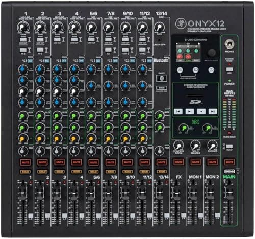Image of Mackie Onyx12 12-Channel Premium Analog Mixer with Multi-Track USB