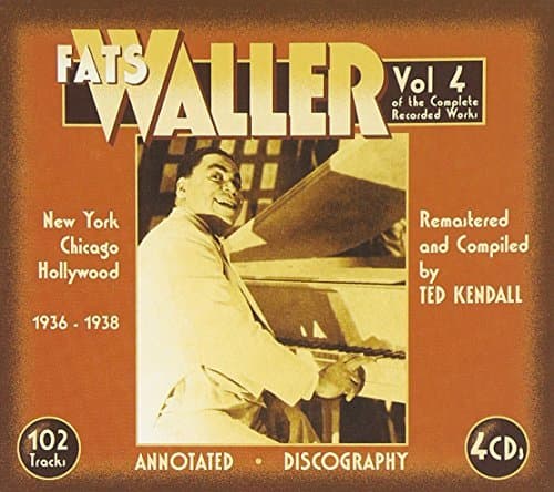 Image of The Complete Recorded Works 1936-38, Vol. 4 by FATS WALLER (2008-02-19)