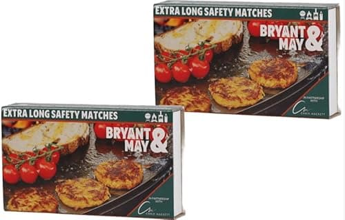 Image of Bryant and May Extra Long Safety Matches (Pack of 2 )