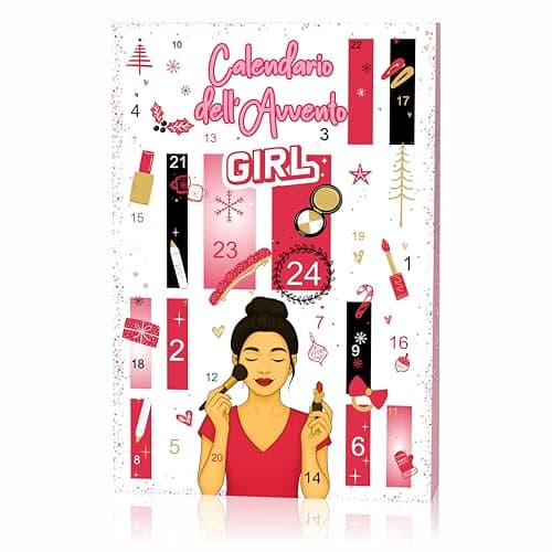 Image of DMC Beauty Cosmetics Make Up Advent Calendar 2025 – 24 Make Up and Skincare Surprises for Girls from Top Brands Garnier, Deborah, Rimmel, Douglas – Advent Calendar for Makeup Lovers