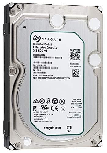 Image of Seagate Enterprise Capacity 3.5 HDD| ST6000NM0034 | 6TB 7.2K RPM SAS 12Gb/s 128MB Cache 3.5" | 512n | Enterprise Hard Disk Drive for Hyperscale Applications (Certified Refurbished) w/ 3 Year Warranty