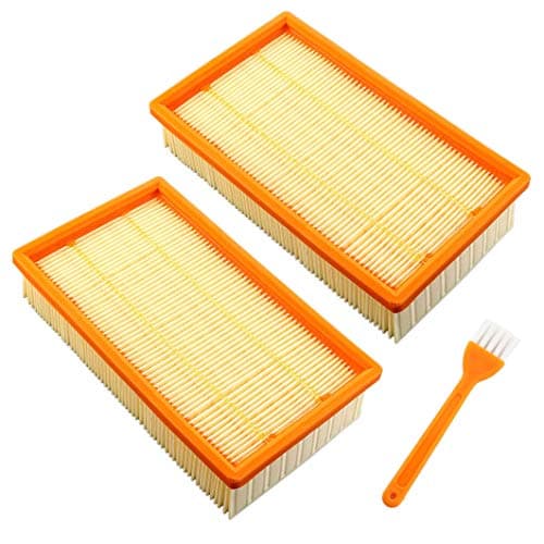 Image of MCHNIC 2 x Flat Pleated Filter Flat Filter for Flex S36, S47, S-36, S-36 M, S-47, S-47 M, VCE 35, VCE 45 Vacuum Cleaner Multi-Purpose Vacuum Cleaner Flex 337.692