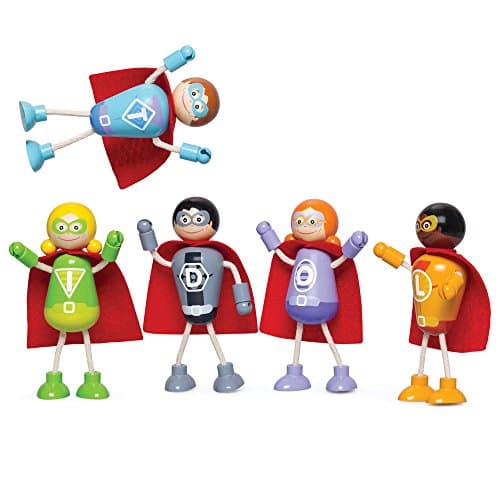 Image of Tidlo Superhero Figure Pack
