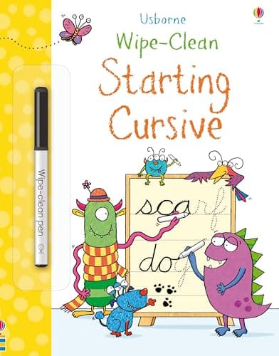 Image of Wipe-Clean Starting Cursive