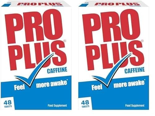 Image of PRO PLUS 48 Tablets - Caffeine Tablets - Sugar Free (Pack of 2)