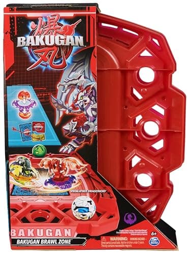 Image of BAKUGAN Brawl Zone Compact Playset with Special Attack Dragonoid, Customisable Action Figure, Trading Cards, Kids’ Toys for Boys and Girls 6 and up