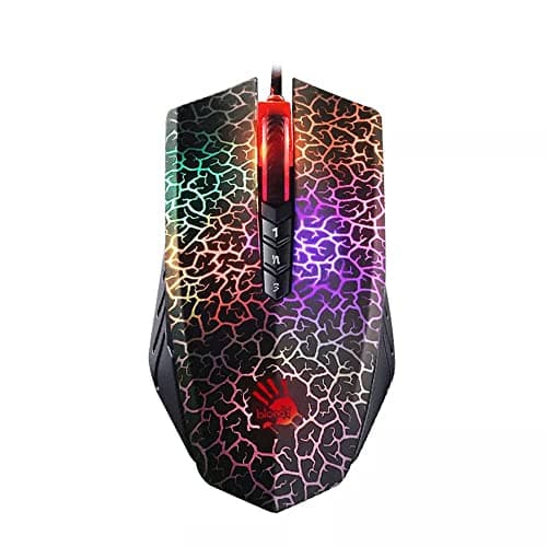 Image of Bloody Optical Gaming Mouse with Light Strike (LK) Switch & Scroll - Fully Programmable and Advance Macros (A70)