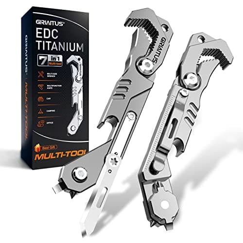 Image of 7in1 Multi Tool Wrench Gifts for Men Camping Accessories Screwdriver Bottle Opene Ruler Urgent Car Window Breaker EDC Pocket Gadgets