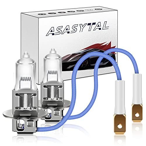 Image of Asasytal H3 24V 70W Halogen Bulbs, 3000K Yellow Super Bright Headlight Renew, Replace for Truck/Lorry Headlight Bulb, 24V system heavy-duty vehicles, and Vehicle Spotlight Fog Light Bulb, 2 Pieces