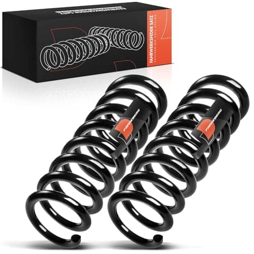 Image of Frankberg 2x Coil Spring Rear axle Compatible with E-Klasse W211 E200 E220 E240 E270 E280 E320 E350 E400 E500 2002-2008 Replace# 2113240204