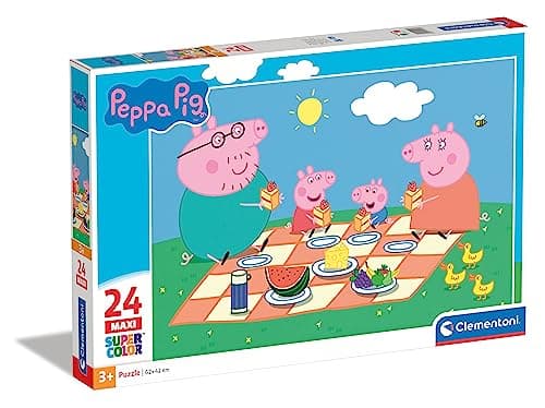 Image of Clementoni 24028 Peppa Pig Puzzle for children, 24 Pieces