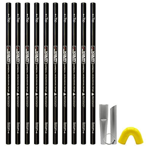 Image of Equip2clean Gutter Cleaner Carbon Fibre Push-Fit Cleaning Pole Kit | 40ft | Lightweight Modular System | Designed Use with Gutter Vacuum | Equipment for Wet and Dry Elevated Exterior Cleaning Tasks