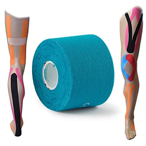 Image of Blue 5cm x 5m Ultimate Performance Kinesiology Sports Injury Muscle Tape Pre-Cut