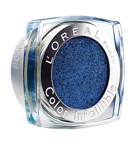 Image of L'Oreal Color Infallible Eye Shadow, All Night Blue Number 006 3.5 g