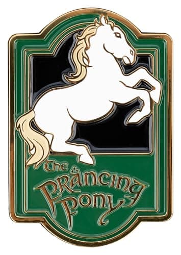 Image of Weta Workshop Lord of the Rings Magnet The Prancing Pony (Enamel) 7cm
