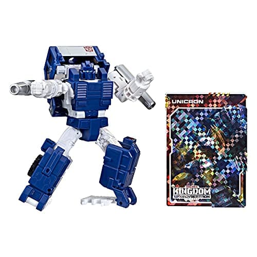 Image of Transformers Toys Generations War for Cybertron: Kingdom Deluxe WFC-K32 Autobot Pipes Action Figure - 8 and Up, 14 cm Multicolor F0682